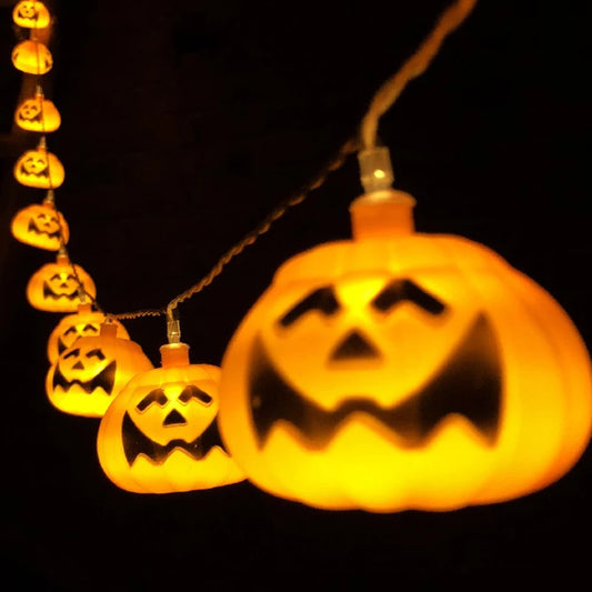 Halloween LED pumpkin lantern string