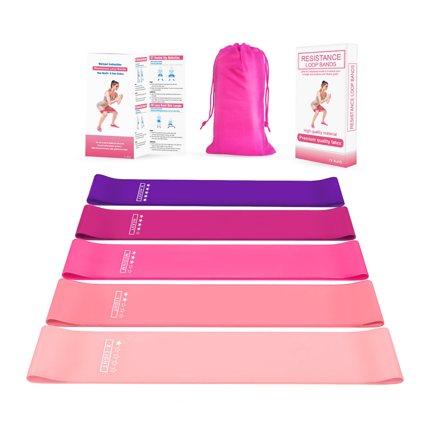 Resistance Bands Sealing Elastic Booty Sport Bodybuilding Rubber Band For Fitness Gym Leagues Equipment Sports Mini Yoga