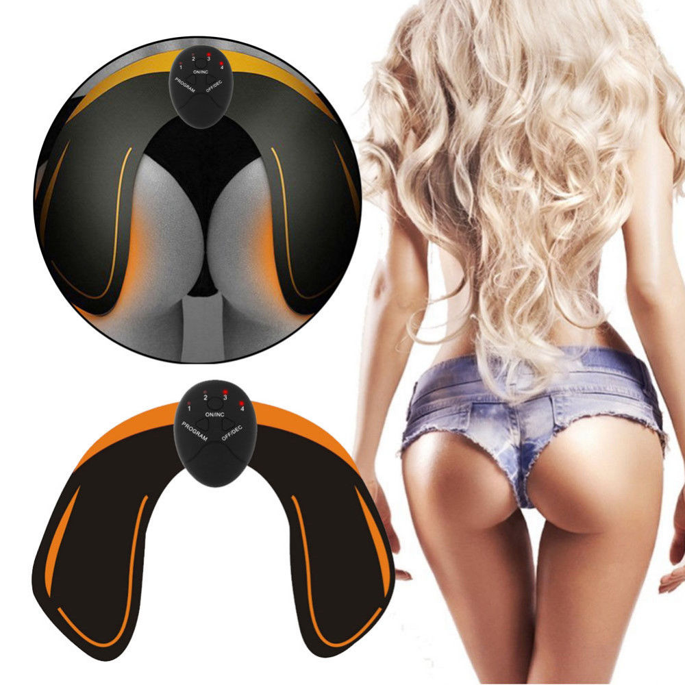 EMS Hip Muscle Training Stimulator Trainer Abs Fitness Massager Buttocks Butt Lifting Trainer Slimming Weight Loss Massager