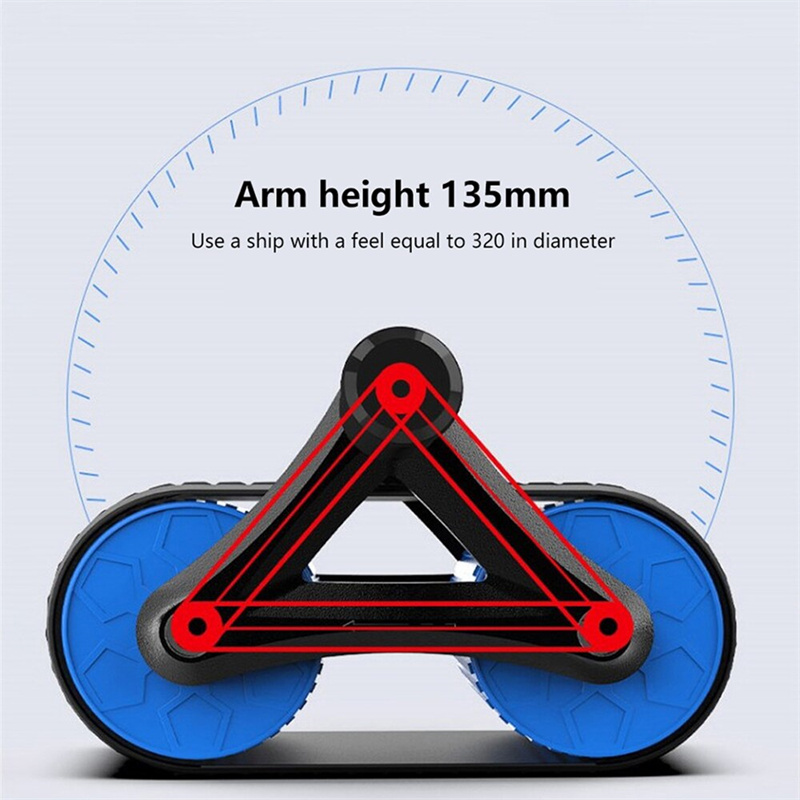 AB Roller Wheel Automatic Rebound Abdominal Training Equipment for Gym Strength Workouts
