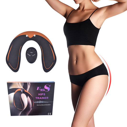 EMS Hip Muscle Training Stimulator Trainer Abs Fitness Massager Buttocks Butt Lifting Trainer Slimming Weight Loss Massager
