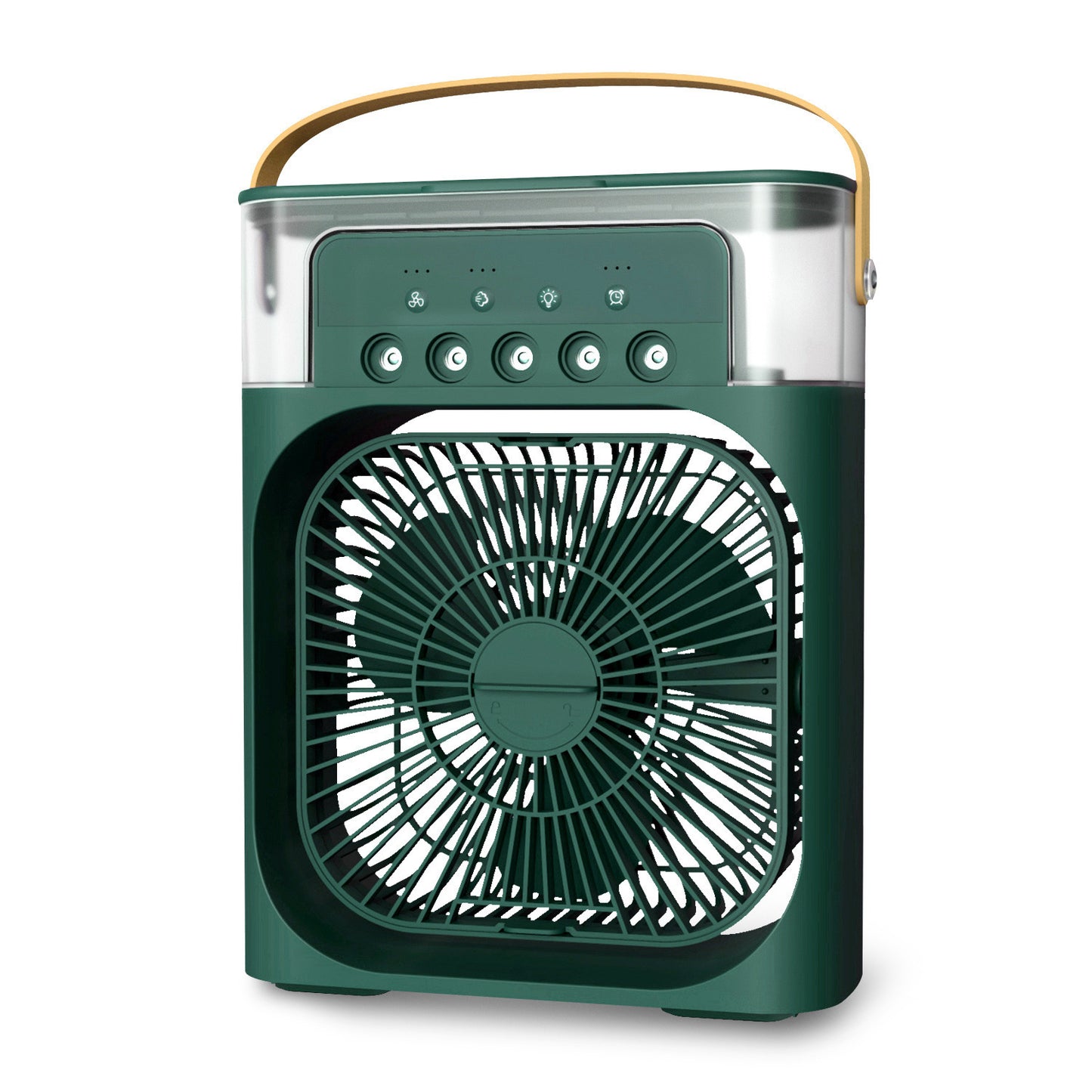 Portable USB Air Conditioner Cooling Fan with Water Tank Spray Mist Air Cooler Humidifiers