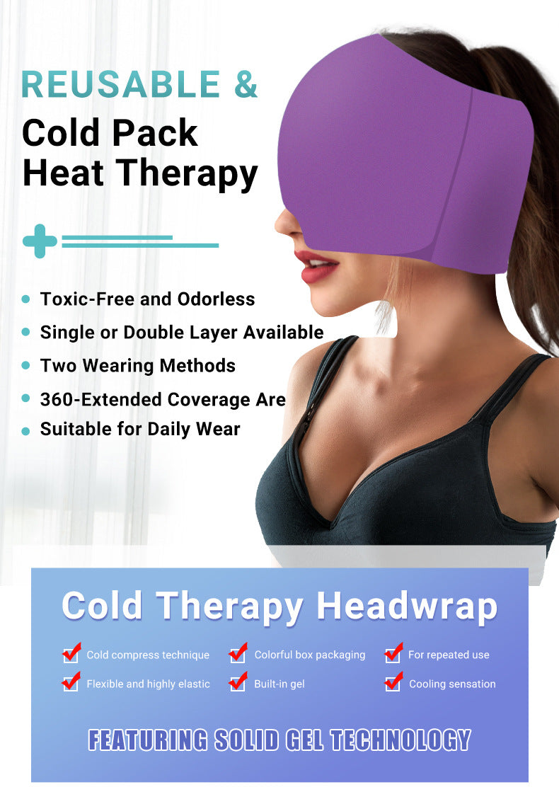 Ice Compress Headache Eye Mask