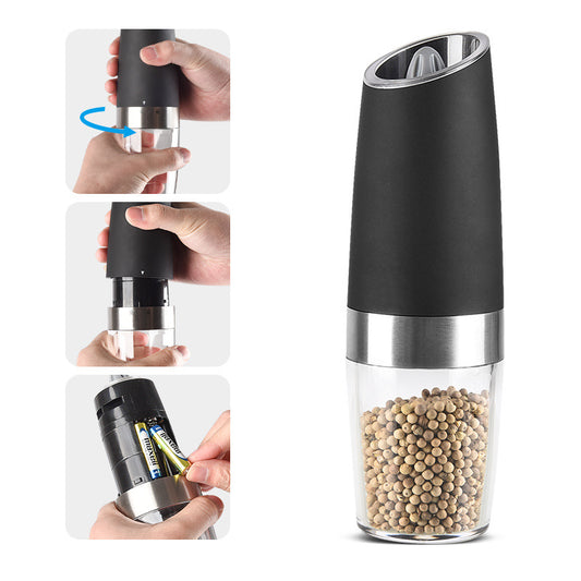 USB Rechargeable Electric Salt and Pepper Grinder