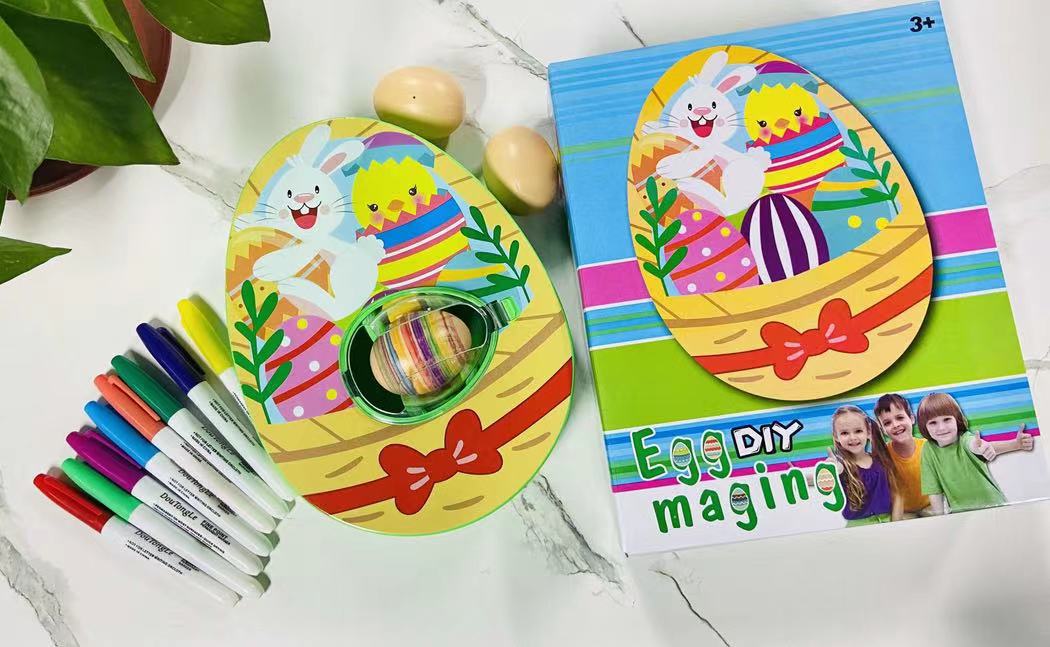 Easter DIY Painted Egg Painting