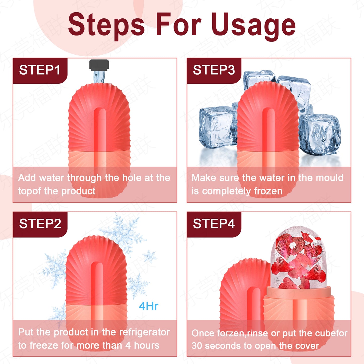 Beauty Supplies Facial Massage For Face Ice Tray