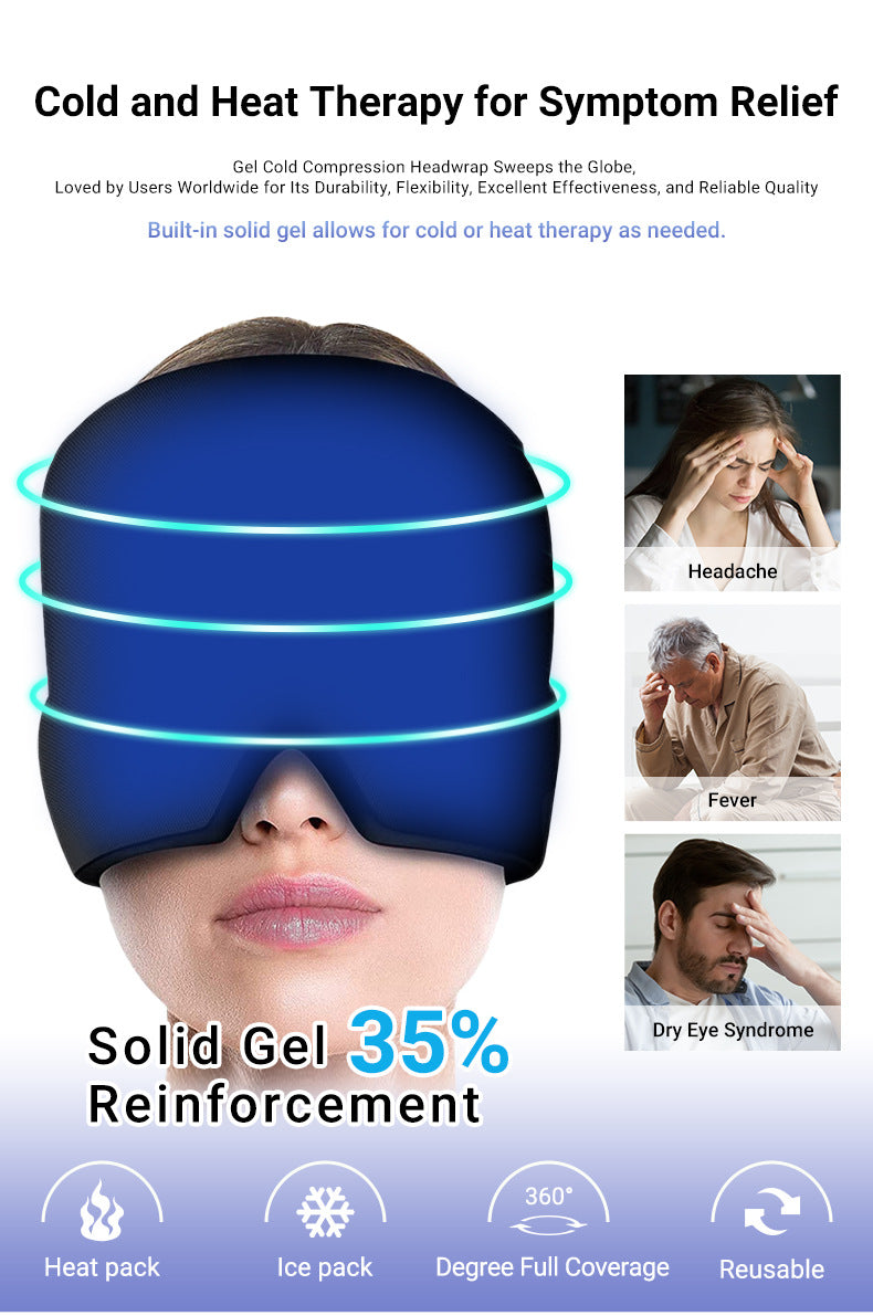 Ice Compress Headache Eye Mask