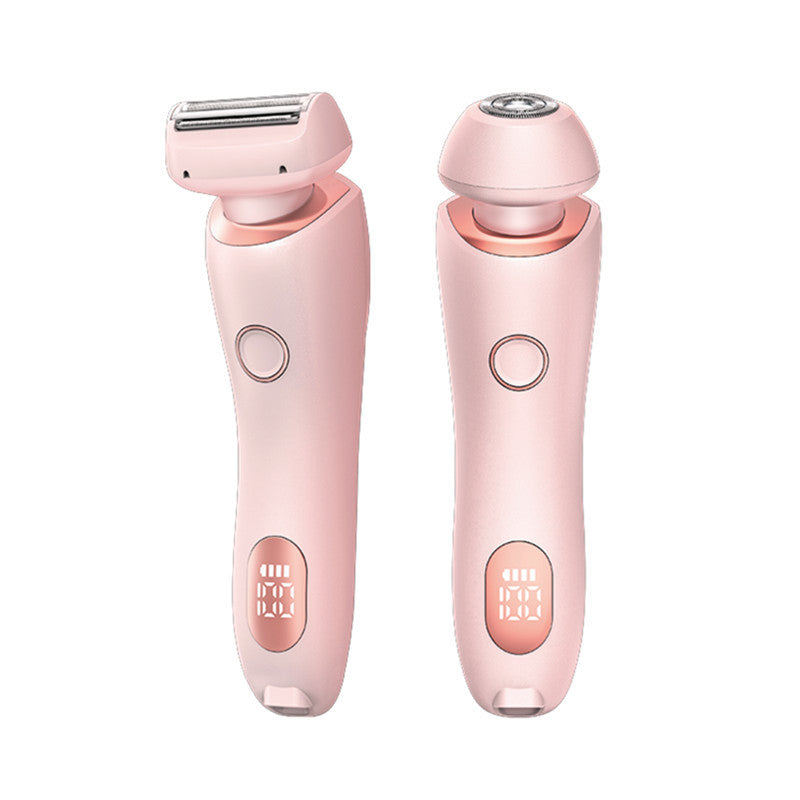 2 In 1 Electric Hair Remover For Women Epilator Bikini Trimmer Face Shavers Hair Razors For Underarms Legs Ladies Body Trimmer