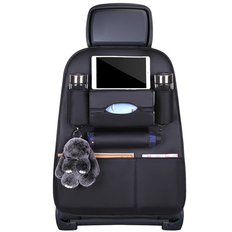 PU Leather Car Storage Bag