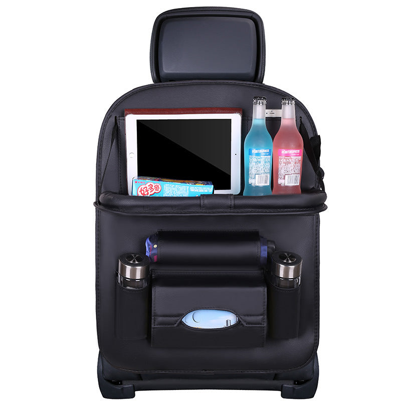 PU Leather Car Storage Bag