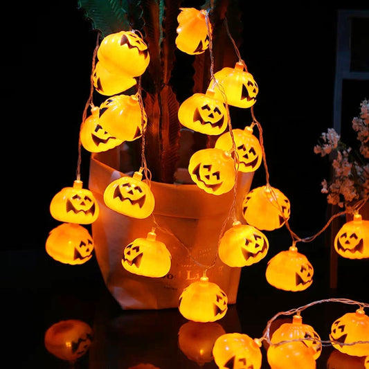 Halloween LED pumpkin lantern string