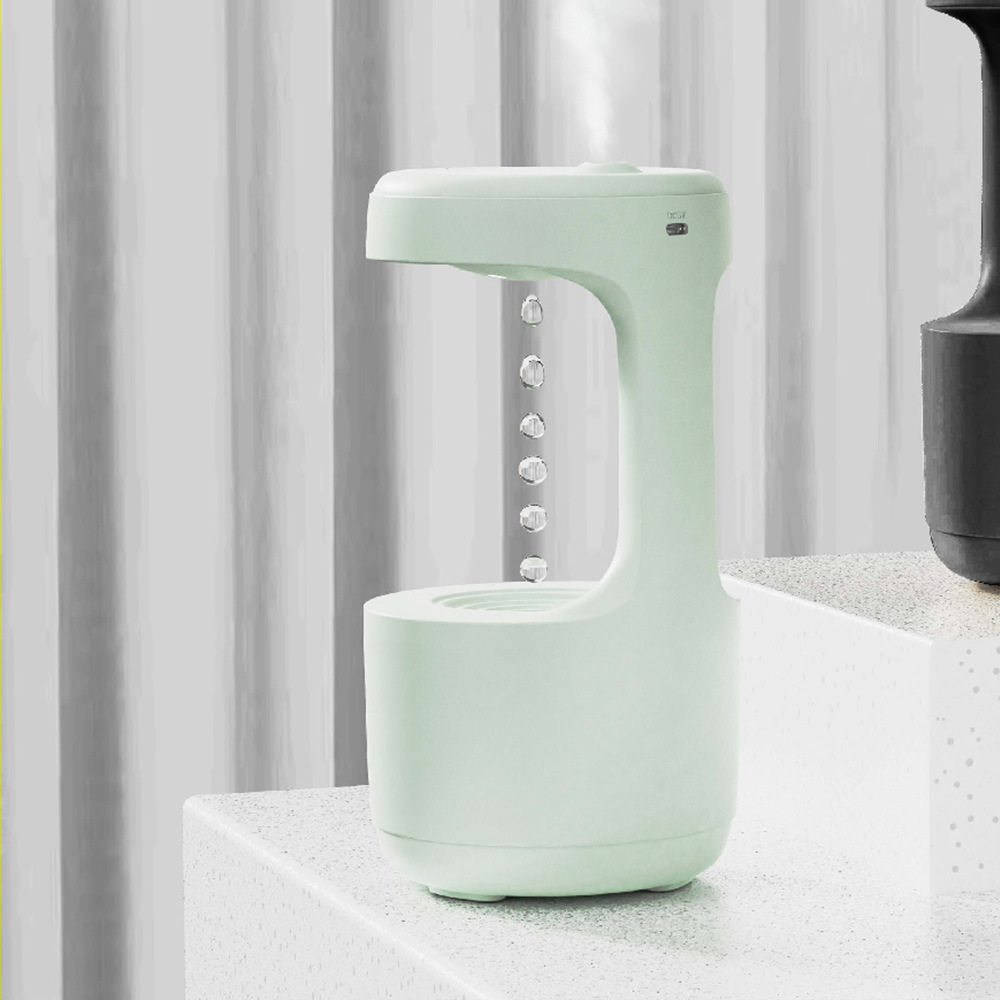 Anti-gravity Air Humidifier Mute Countercurrent Humidifier Levitating Water Drops Cool Mist Maker Fogger Relieve Fatigue