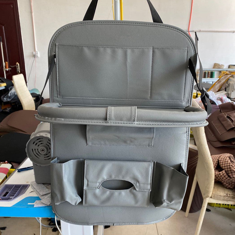 PU Leather Car Storage Bag