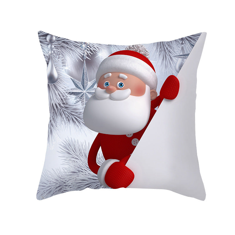 Christmas Snowman Series Peach Soul Pillow Case