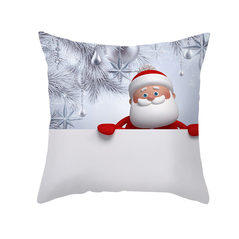 Christmas Snowman Series Peach Soul Pillow Case
