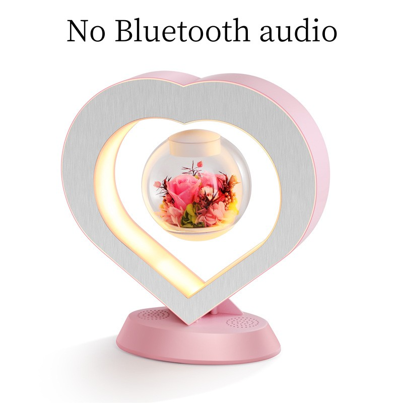 Mather's Day Gift Heart Floating Table LED Night Light Magnetic Levitation Desk Lamp