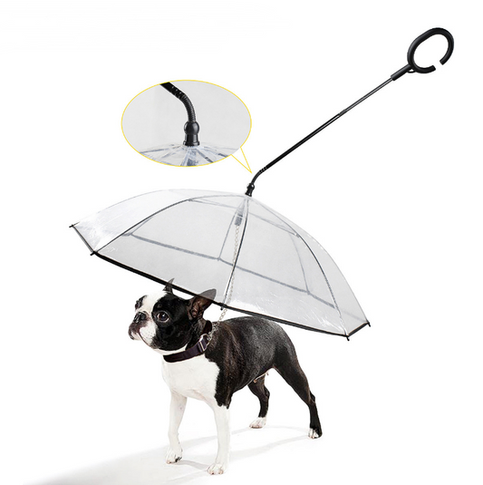 Transparent Pet Umbrella Dog C-shaped Umbrella