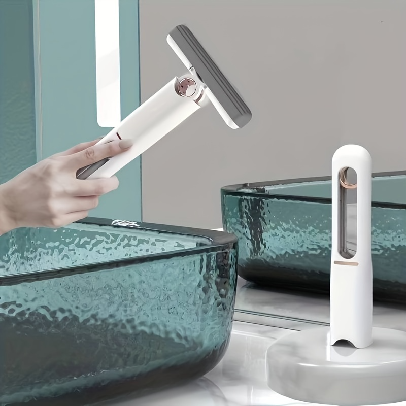 Powerful Squeeze Mini Mop Folding Home Cleaning Mops With Sponge Self-squeezing Floor Washing Mops Desk Window Car Clean Tools