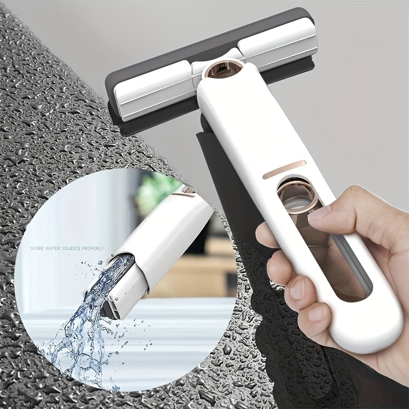 Powerful Squeeze Mini Mop Folding Home Cleaning Mops With Sponge Self-squeezing Floor Washing Mops Desk Window Car Clean Tools