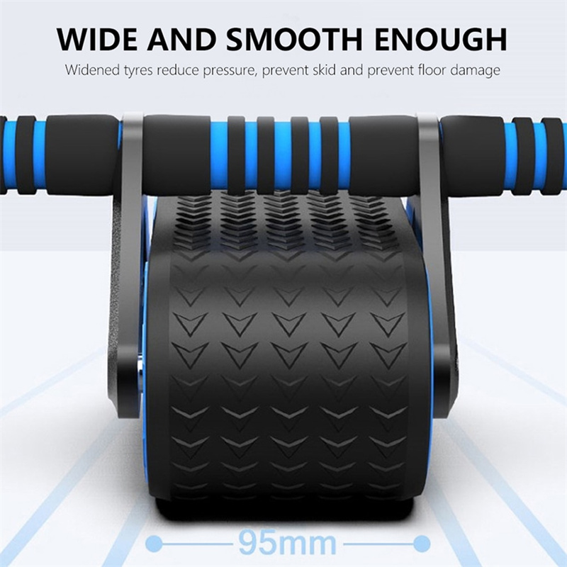 AB Roller Wheel Automatic Rebound Abdominal Training Equipment for Gym Strength Workouts
