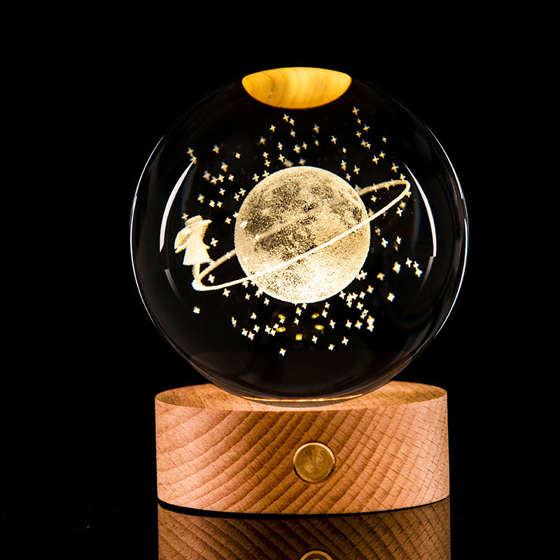 3D Interior Carving Galaxy Decoration