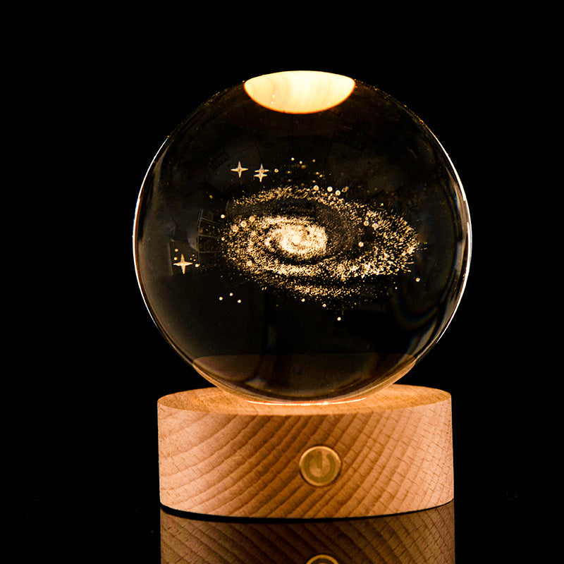 3D Interior Carving Galaxy Decoration