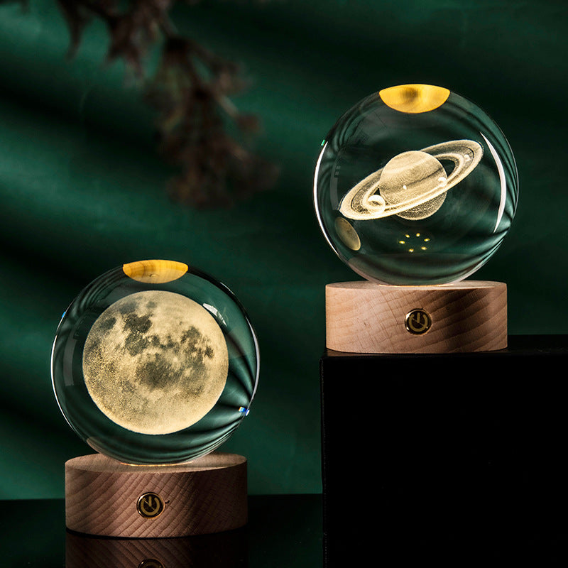 3D Interior Carving Galaxy Decoration
