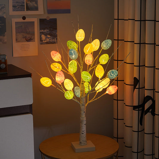 Easter tree lights led Easter egg home decoration lights