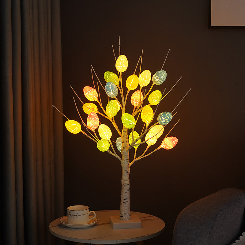 Easter tree lights led Easter egg home decoration lights