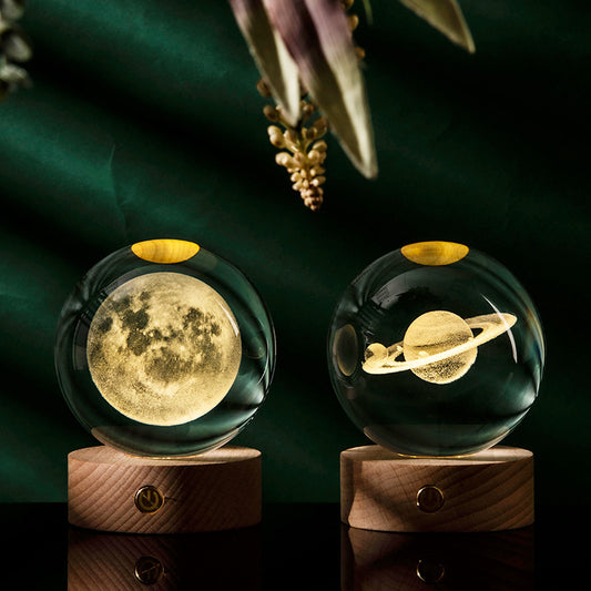 3D Interior Carving Galaxy Decoration