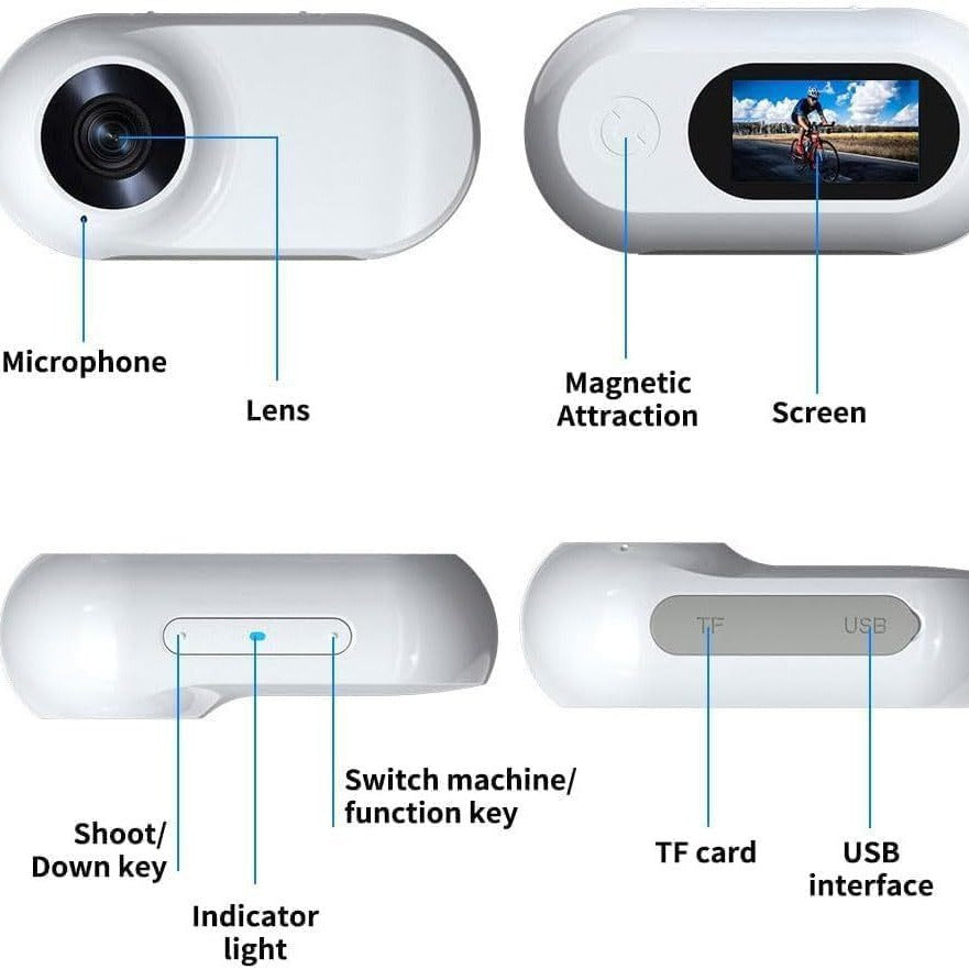 Pet Supplies Cat And Dog Collar Camera Indoor And Outdoor Wireless Recording