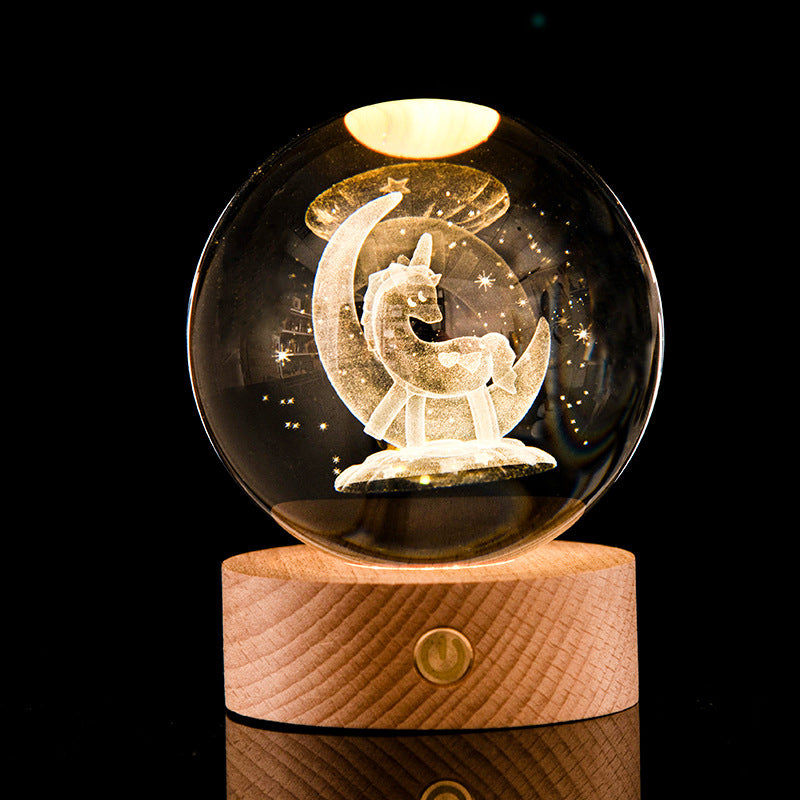 3D Interior Carving Galaxy Decoration