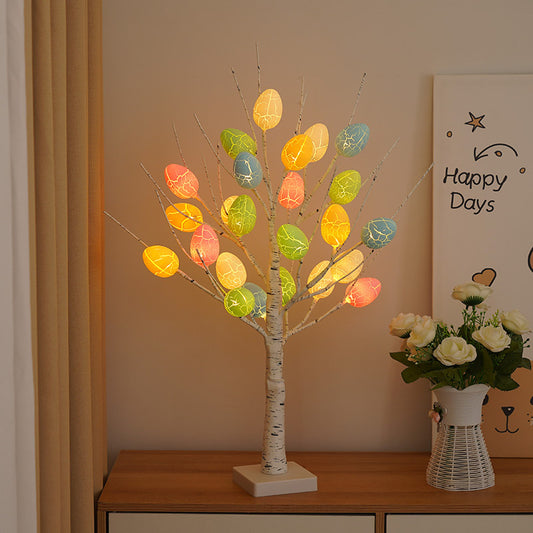 Easter tree lights led Easter egg home decoration lights