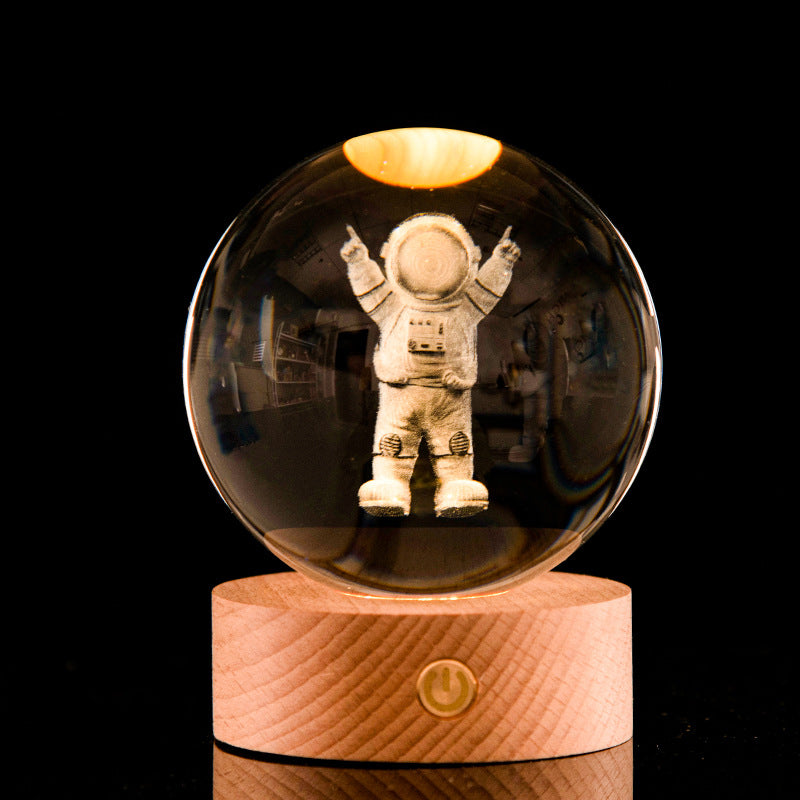 3D Interior Carving Galaxy Decoration