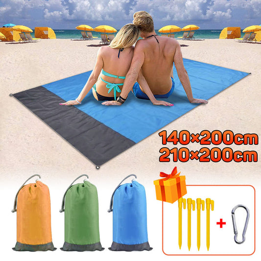 Beach mat waterproof and sand-proof portable outdoor ultra-thin ground cloth camping picnic mat moisture-proof mat