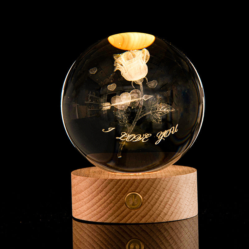 3D Interior Carving Galaxy Decoration