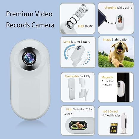Pet Supplies Cat And Dog Collar Camera Indoor And Outdoor Wireless Recording