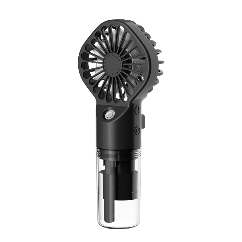 Portable Handheld Fan Mini Water Humidifier Fan Rechargeable Usb Spray Mist Fan Small Powerful Air Cooler for Home Outdoor Trip