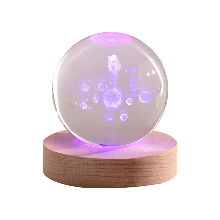 3D Interior Carving Galaxy Decoration