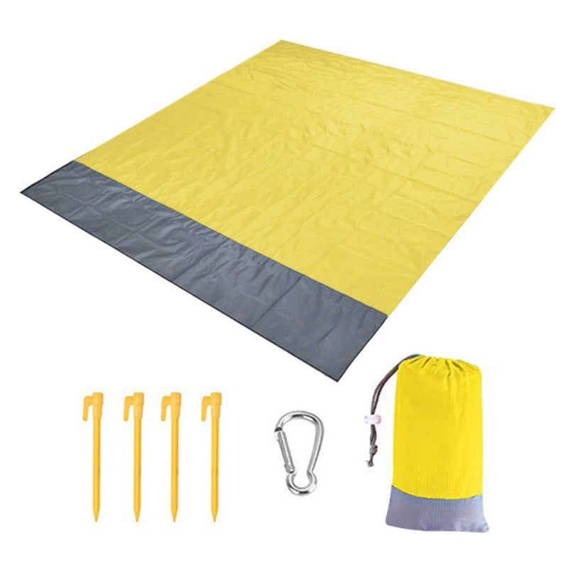 Beach mat waterproof and sand-proof portable outdoor ultra-thin ground cloth camping picnic mat moisture-proof mat