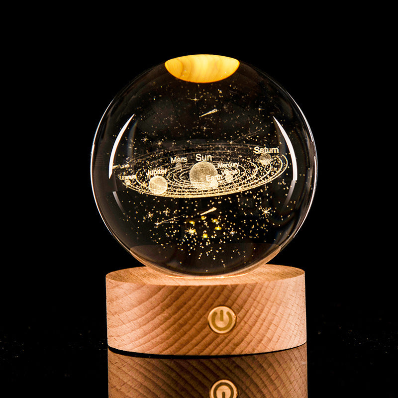 3D Interior Carving Galaxy Decoration