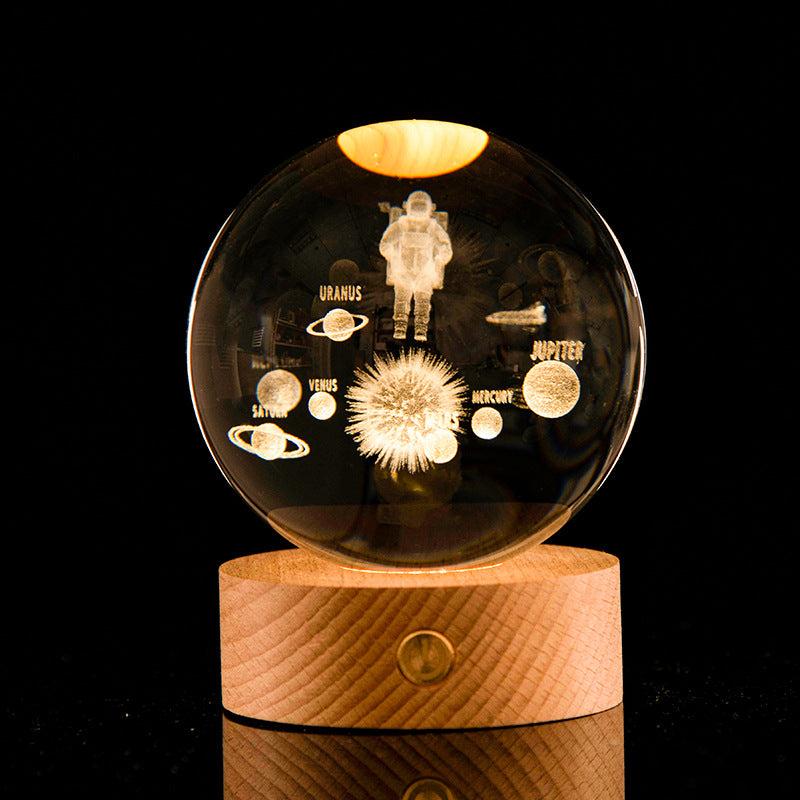 3D Interior Carving Galaxy Decoration