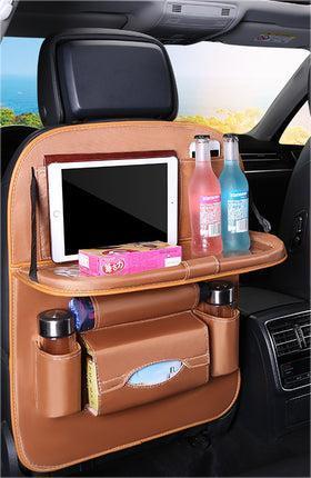 PU Leather Car Storage Bag