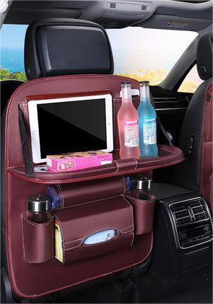 PU Leather Car Storage Bag