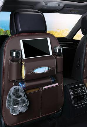 PU Leather Car Storage Bag