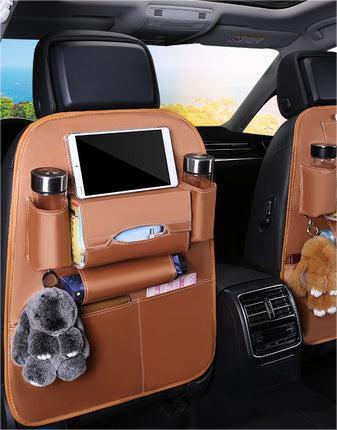 PU Leather Car Storage Bag