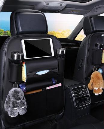 PU Leather Car Storage Bag