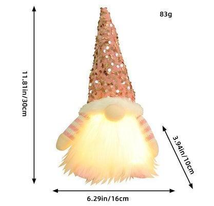 Fashionable Glowing Faceless Doll Ornaments