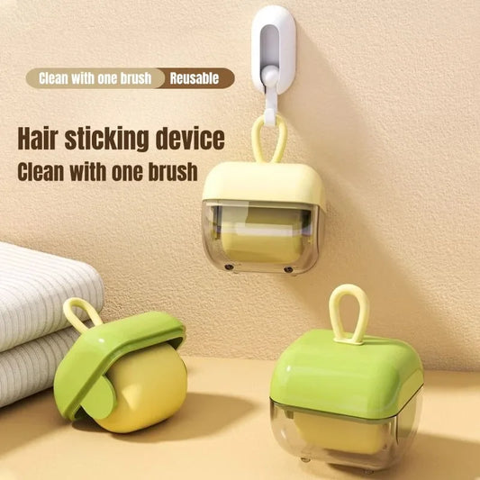 Washable hair remover household roller brush portable strong clothing clothes pet dust brush hair removal